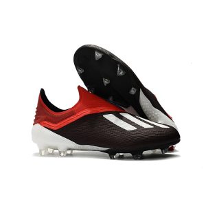 Kopačky Pánské Adidas X 18+ FG – Černá Červené Bílý